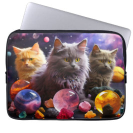 Laptophoes – Stijlvol kattenontwerp Laptop Sleeve