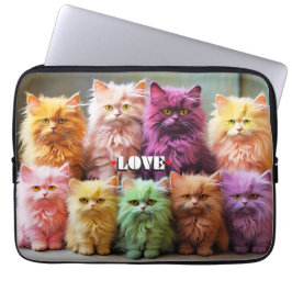 Laptophoes – Stijlvol kattenontwerp Laptop Sleeve