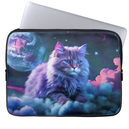 Laptophoes – Stijlvol kattenontwerp Laptop Sleeve