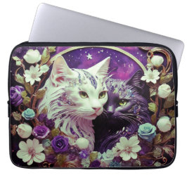 Laptophoes – stijlvolle kat laptop sleeve
