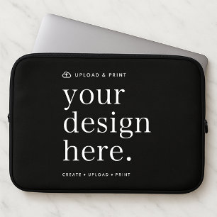 Laptophoes Uw ontwerp Upload 10" 13" 15" Laptop Sleeve