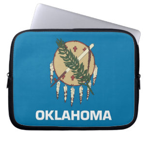 Laptophoes van de staat Oklahoma Laptop Sleeve