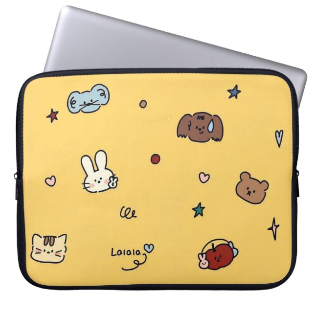 Laptophoezen Laptop Sleeve (Voorkant)