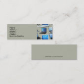 Laptopprofielkaarten Mini Visitekaartje (Voorkant / Achterkant)