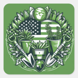 Laptopsticker Vierkante Sticker