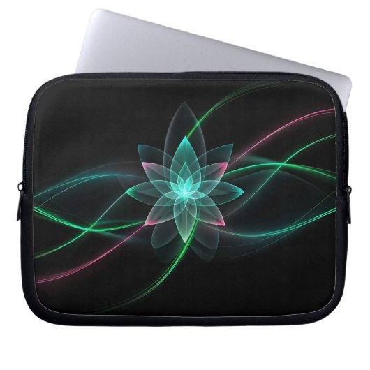 Laptoptas abstractie laptop sleeve (Voorkant)