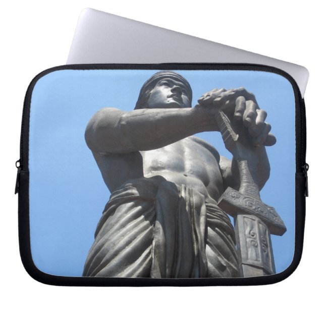 lapu-zwaard laptop sleeve (Voorkant)