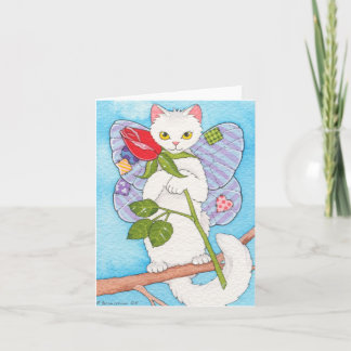 Lapwerk Catterfly Notecard Kaart