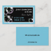 L'Aqua bouillonne des cartes d'entreprise de (Devant / Derrière)