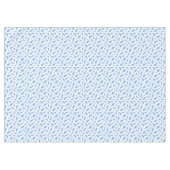 L'aquarelle bleue repère la nappe 60" x 84" (Devant (Horizontal))