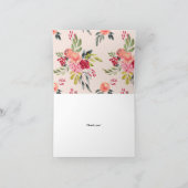 L'aquarelle classique fleurit le carte de (Intérieur)