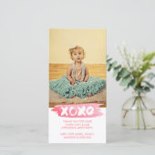 L'aquarelle de XOXO embrasse le carte photo de (Debout devant)