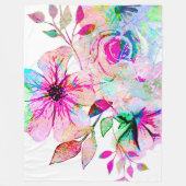 L'aquarelle fleurit la couverture d'ouatine, (Devant)