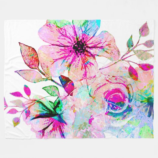 L'aquarelle fleurit la couverture d'ouatine, (Devant (Horizontal))