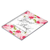 L'aquarelle fleurit le livre d'invité de Fête de (Côté gauche)