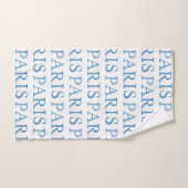 L'aquarelle française de Paris gribouille (Serviette à main)