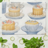 L'aquarelle. Les desserts soignés. Cute serviette  (Plié)