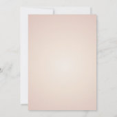 L'aquarelle pourpre lilas fleurit le faire-part de (Dos)