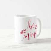 L'aquarelle soit tasse de Saint-Valentin de mine (Devant droit)