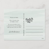 L'aquarelle souhaite l carte postale de photo de (Dos)