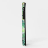 L'aquarelle verte a esquissé le coque iphone de (Dos/Gauche)