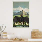 L'Aquila Degli Abruzzi Poster (Keuken)