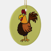 L'AR ornement de coq de bande dessinée (Droite)