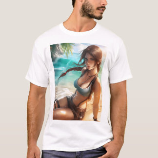 Lara Croft Badpak 7 T-shirt