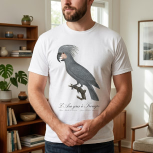 L'Ara gris à Trompe / Grijze palm kaketoe  T-shirt
