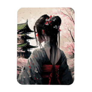 Lara Japan - Flexibler Fotomagnet Magneet