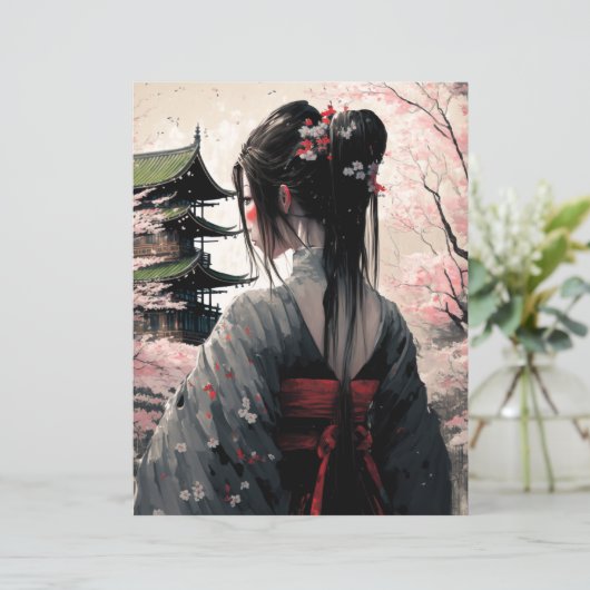 Lara Japan - Papierblatt (Staand voorkant)