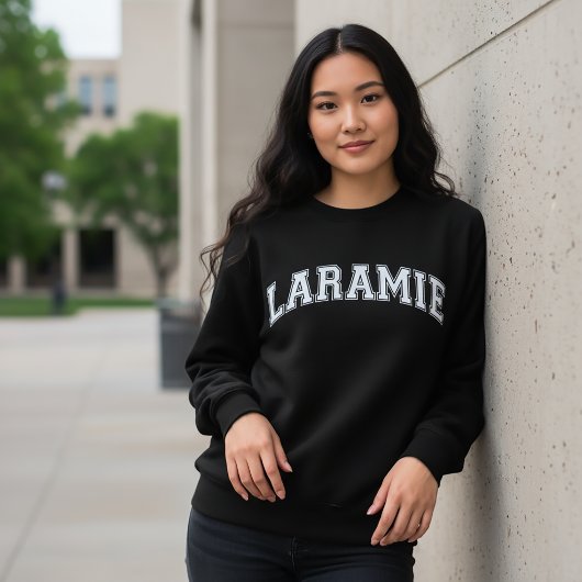 LARAMIE Sweatshirt de Style Universitaire Amérique