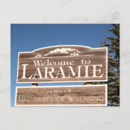 Laramie Wyoming Briefkaart Souvenir Reizen