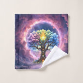 L'Arbre Céleste des Royaumes Éternels (Gant de toilette)