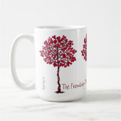 L'Arbre de l'Amitié - Canneberge et Mug Blanche (Gauche)