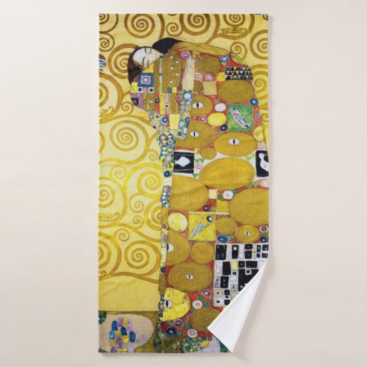 L'arbre de vie (détail), Klimt (Serviette de bain)