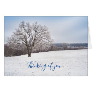 L'Arbre D'Hiver Penser À Votre Carte
