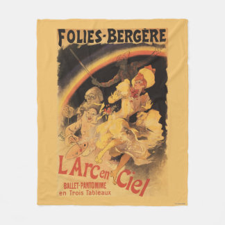 L'Arc-en-Ciel Ballet bij Folies-Bergere Fleece Deken