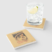 L'Arc-en-Ciel Ballet bij Folies-Bergere Stenen Onderzetter (Zijkant)