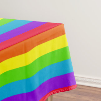 L'arc-en-ciel barre la nappe