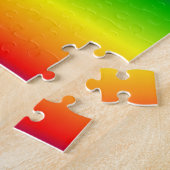 L'arc-en-ciel colore le puzzle avec la (Côté)