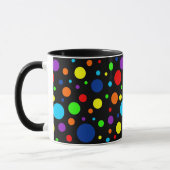 L'arc-en-ciel foncé repère la tasse (Gauche)