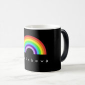L'arc-en-ciel morphing de tasse d'arc-en-ciel… (Devant droit)