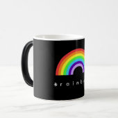 L'arc-en-ciel morphing de tasse d'arc-en-ciel… (Devant gauche)