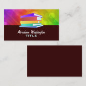 L'arc-en-ciel réserve des cartes de visite (Devant / Derrière)