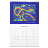 L'arc-en-ciel rêve le calendrier 2012 (Jan 2026)