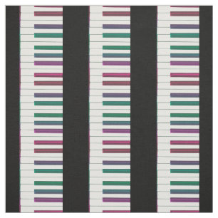 L'arc-en-ciel verrouille le tissu de clavier de