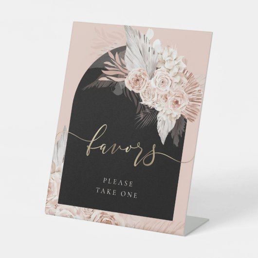 l'arc fleuris de boho favorise le panneau de piéde (Recto)