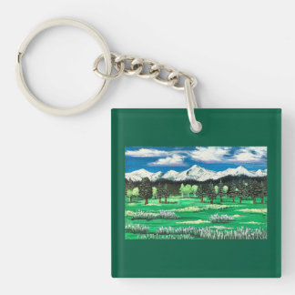 Larch Creek Meadow Kussen Sleutelhanger
