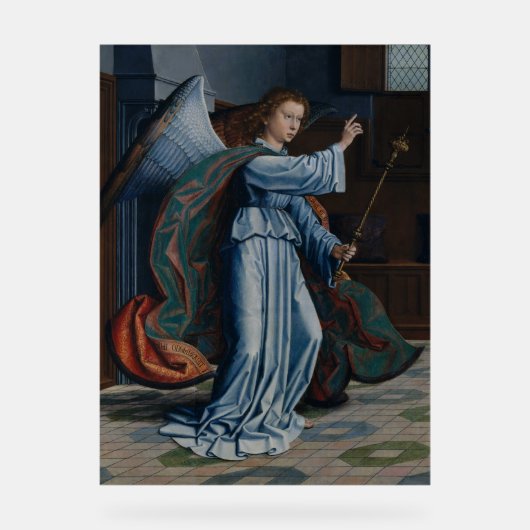 L'Archange Gabriel par Gerard David (Recto)